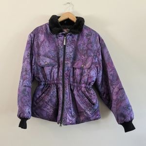 VTG 80s 90s girls polaris ski jacket sz 18
